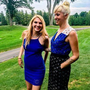 Summer 2016 Cobalt Blue Banana Republic Dress 8P